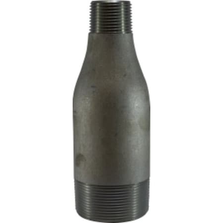 Midland Industries Swage, 2 x 114 Nominal, MNPT, SCH 80XH, Carbon Steel, Import 90122